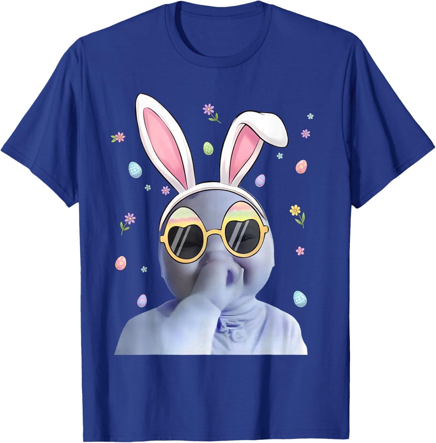 Ai Baby Meme Funny Niche Ai Baby Easter Day Party T-Shirt - T-Shirt | Royal