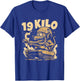 19 Kilo Armor Hot-Rod-Inspired Army Tanker Design T-Shirt - T-Shirt | Royal