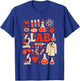 Retro Groovy Valentines Lab Tech Medical Laboratory Science T-Shirt - T-Shirt | Royal
