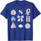 Christmas Phlebotomy Coquette Bow Phlebotomist Phleb Tech T-Shirt - T-Shirt | Royal