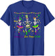 Laissez Les Bon Temps Rouler Skeleton Mardi Gras Men Women T-Shirt - T-Shirt | Royal