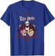 Grim Adventures Retro Gothic Characters with Logo Cartoon T-Shirt - T-Shirt | Royal
