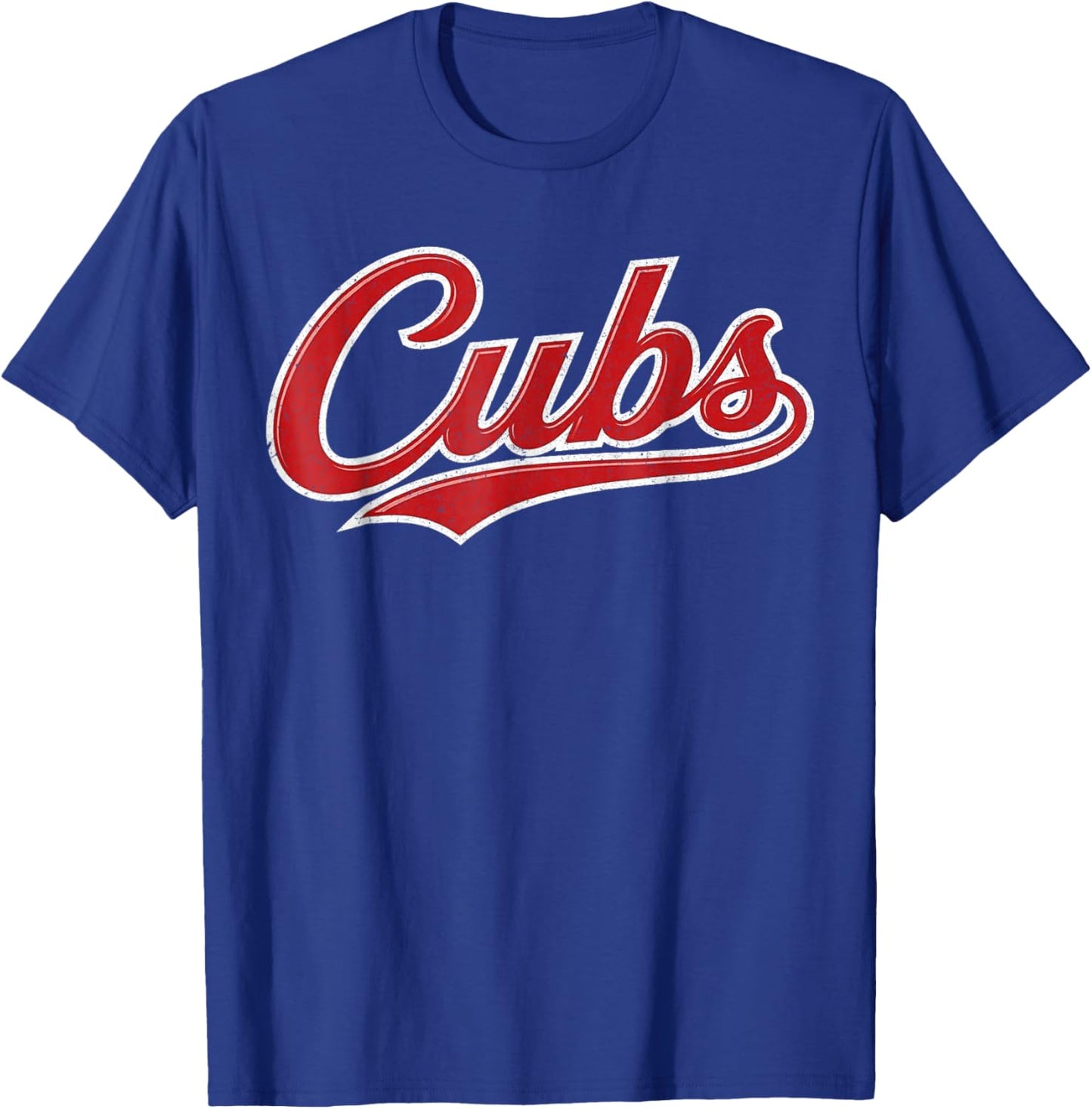 Vintage Cubs Gifts Women Boys Girls Kids T-Shirt - T-Shirt | Royal