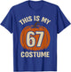 This is My Halloween 67 Costume Lazy Brainrot Meme Boys Kids T-Shirt - T-Shirt | Royal