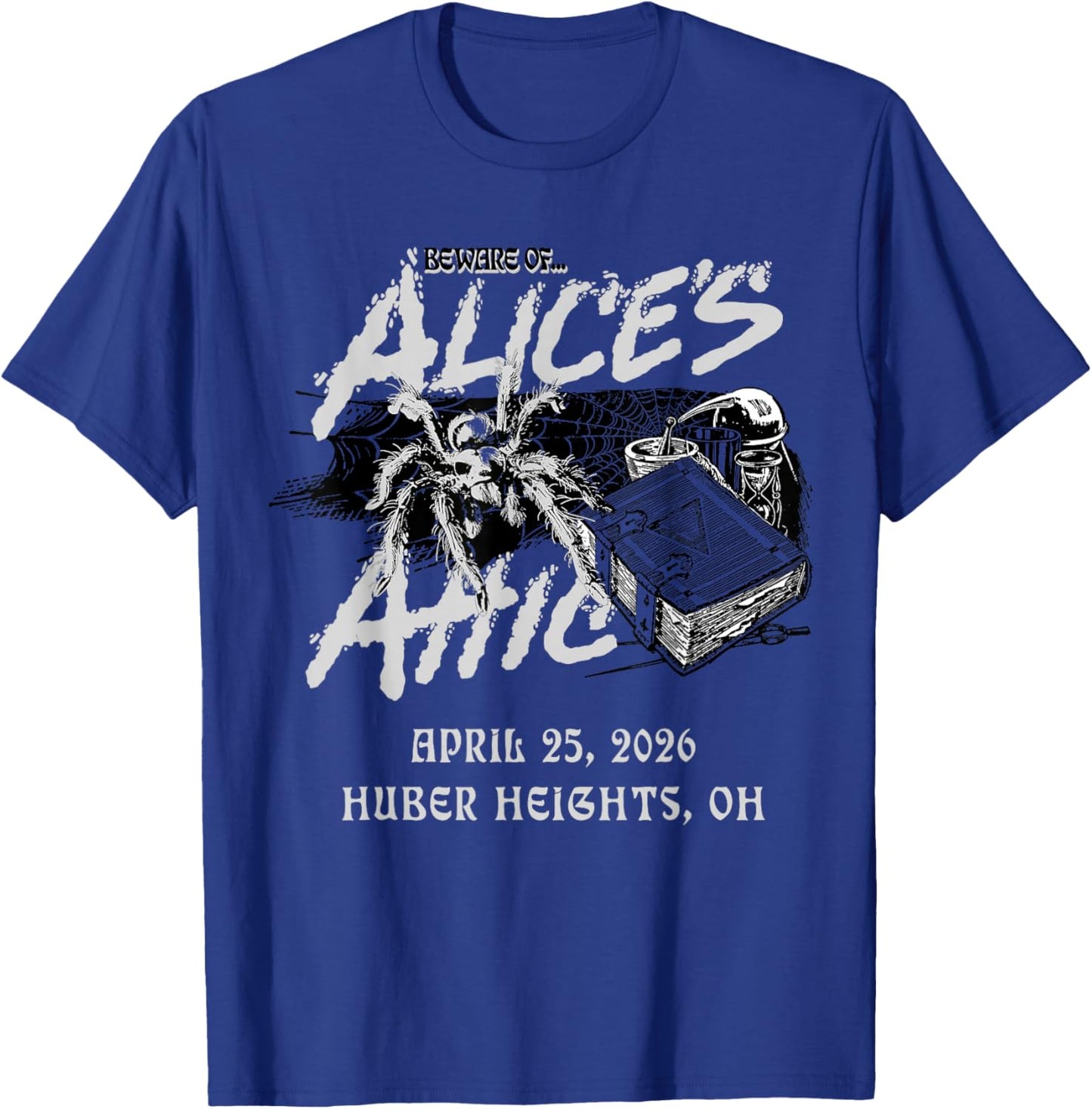 Alice Cooper 2026 Tour Huber Heights T-Shirt - T-Shirt | Royal