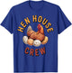 Chicken Hen House Crew Design for Animal Lovers T-Shirt - T-Shirt | Royal