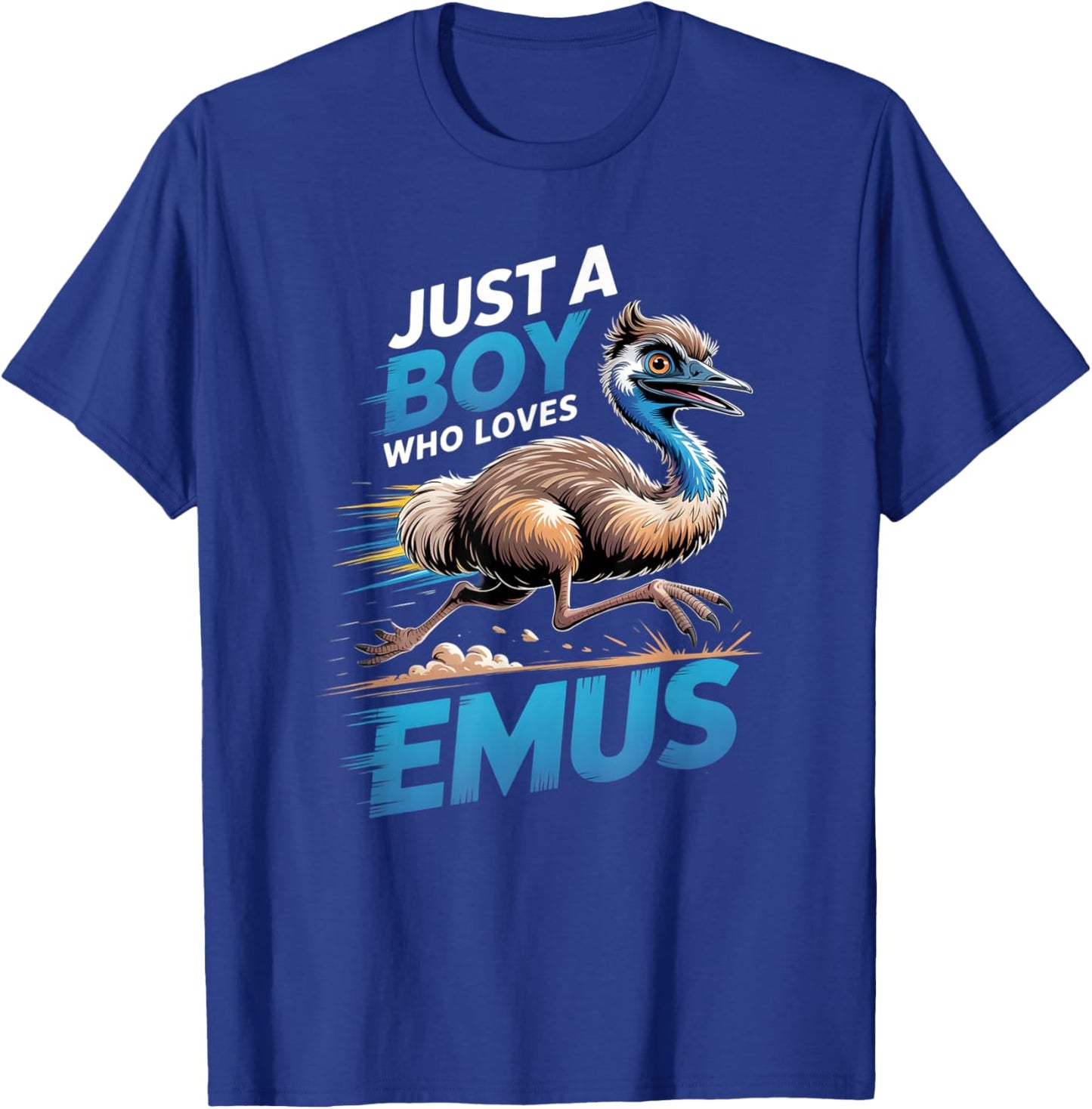 Boys Emu T-Shirt - T-Shirt | Royal