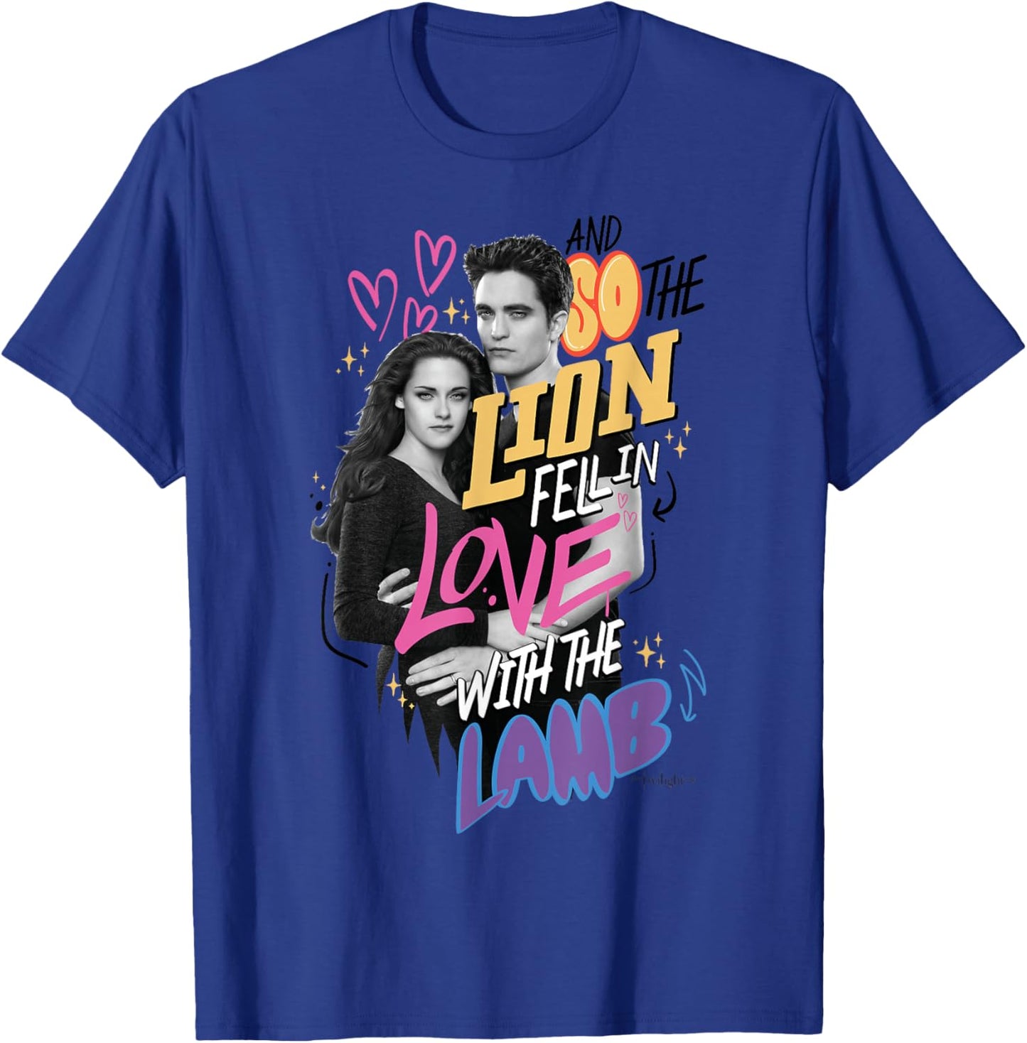 The Twilight Saga and So The Lion Fell in Love with The Lamb T-Shirt - T-Shirt | Royal