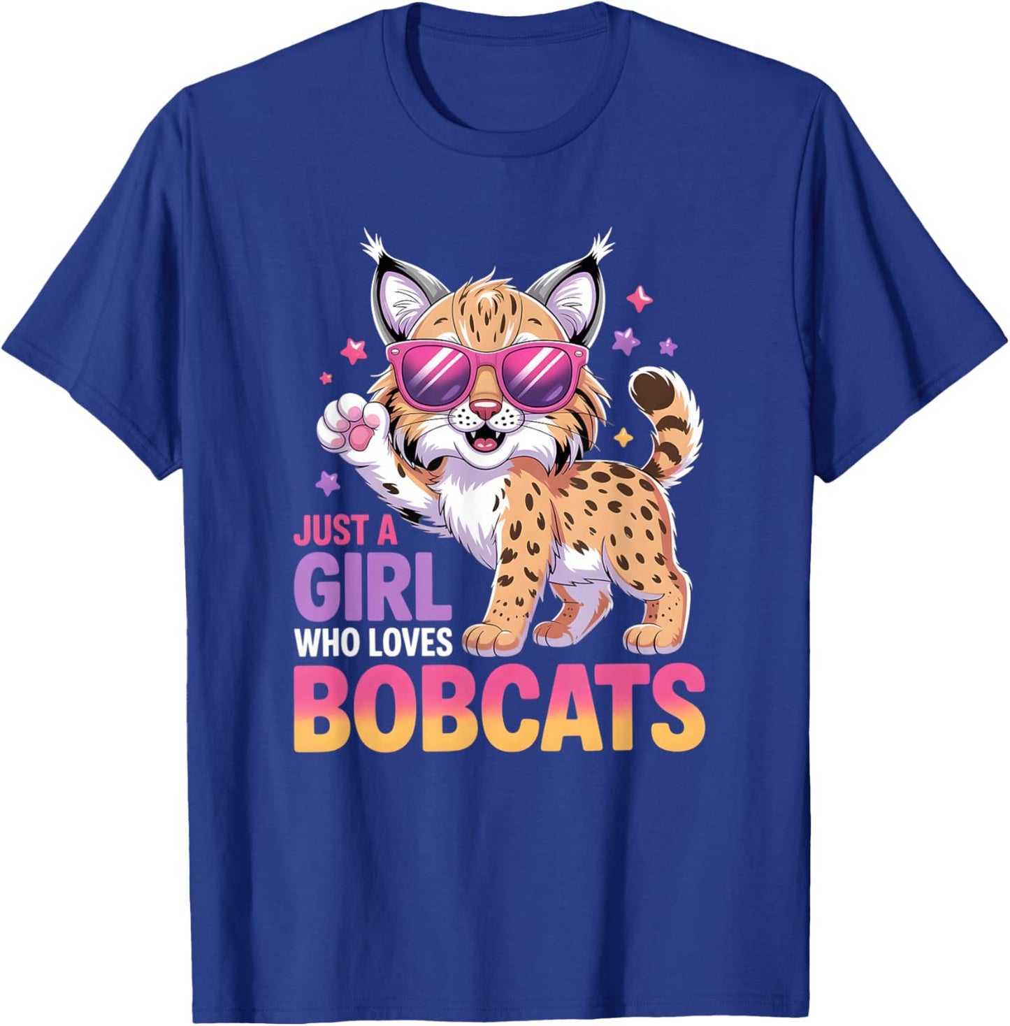 Girls Bobcat T-Shirt - T-Shirt | Royal