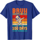 100 Days of School Boys 100th Day of School Kids T-Shirt - T-Shirt | Royal