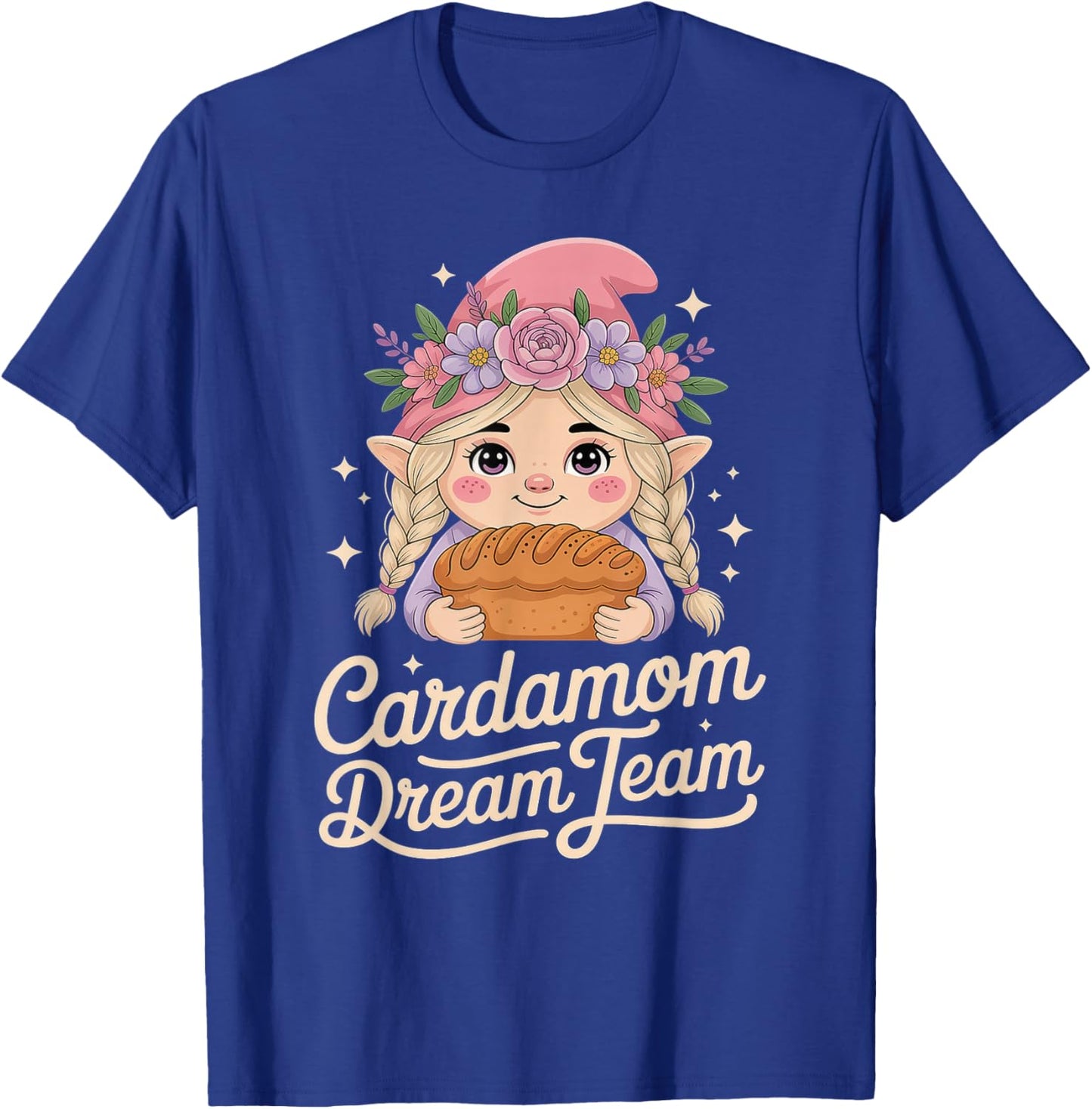 Cardamom Dream Team Finnish Pulla Bread Baker T-Shirt - T-Shirt | Royal