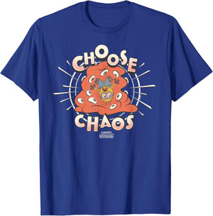 Minions & Monsters Choose Chaos T-Shirt - T-Shirt | Royal