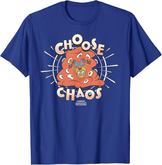 Minions & Monsters Choose Chaos T-Shirt - T-Shirt | Royal