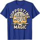 Drive-in Movie Supporter Retro Film Drive-in Cinema T-Shirt - T-Shirt | Royal