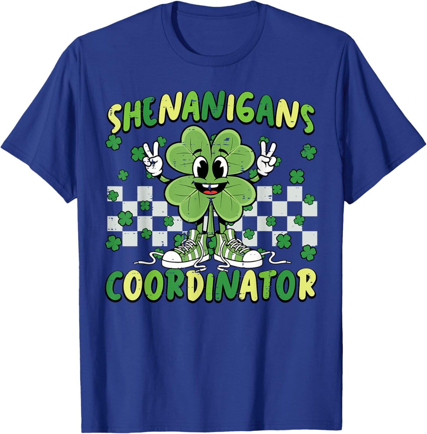 St Patricks Day Shenanigans Coordinator Saint Pattys Women T-Shirt - T-Shirt | Royal