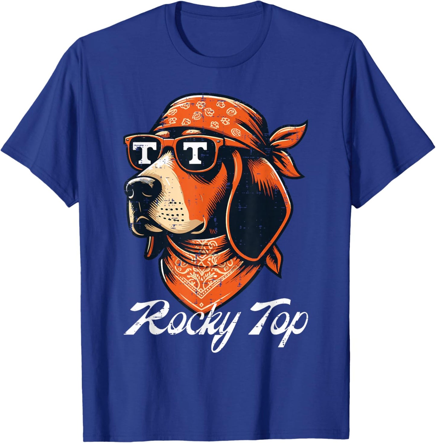 Tennessee Dog Women Kids Boys Girls Youth Men Teen T-Shirt - T-Shirt | Royal