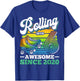 Rolling Into 6 Roller Skating Birthday Party 6th Birthday T-Shirt - T-Shirt | Royal