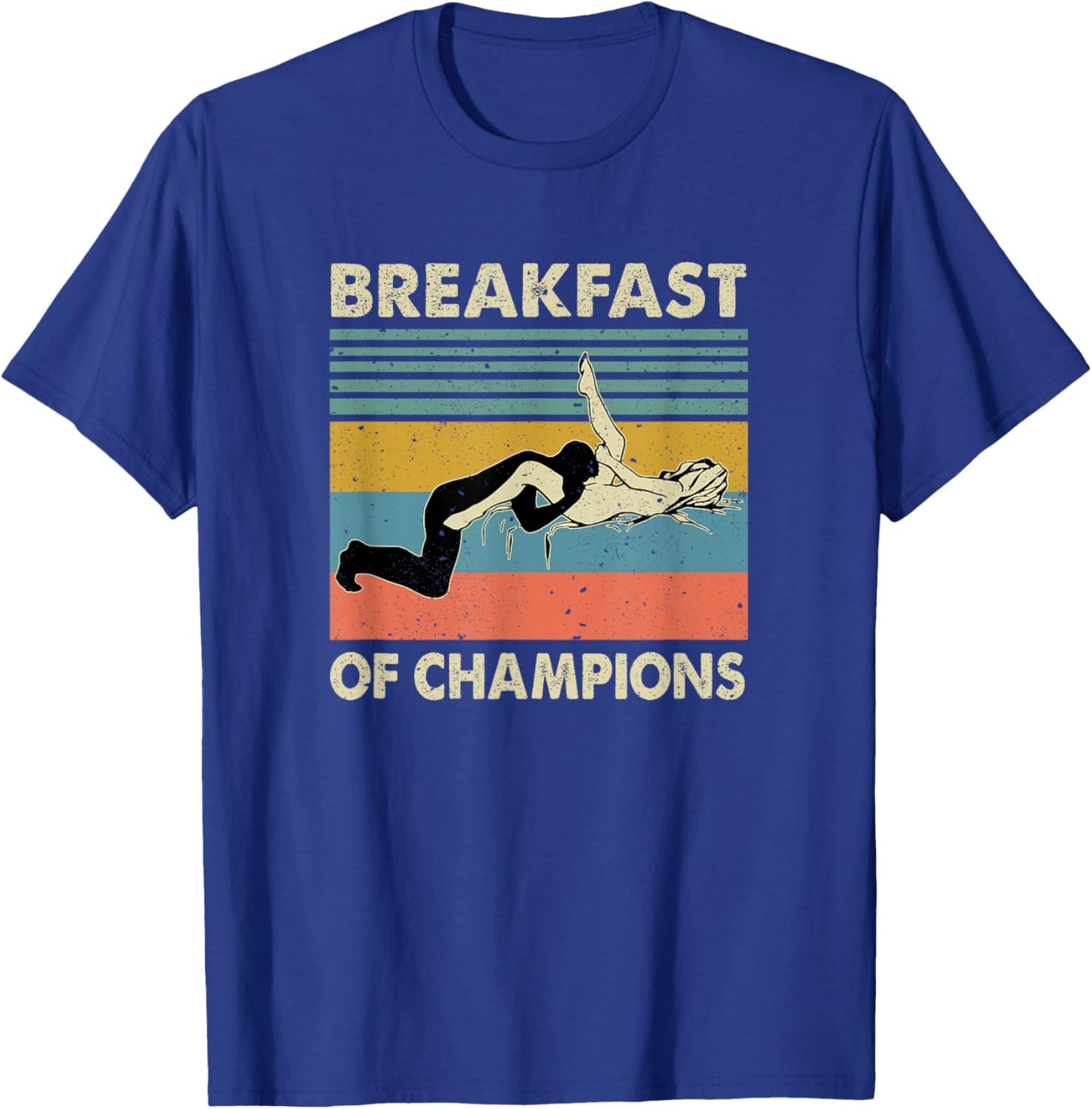 Breakfast of Champions T-Shirt - T-Shirt | Royal