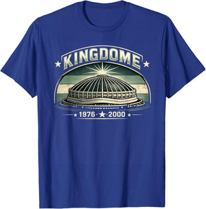 Kingdom Seattle 1976–2000 Retro Illustration T-Shirt - T-Shirt | Royal