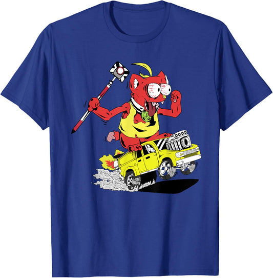 Survey Cat T-Shirt - T-Shirt | Royal