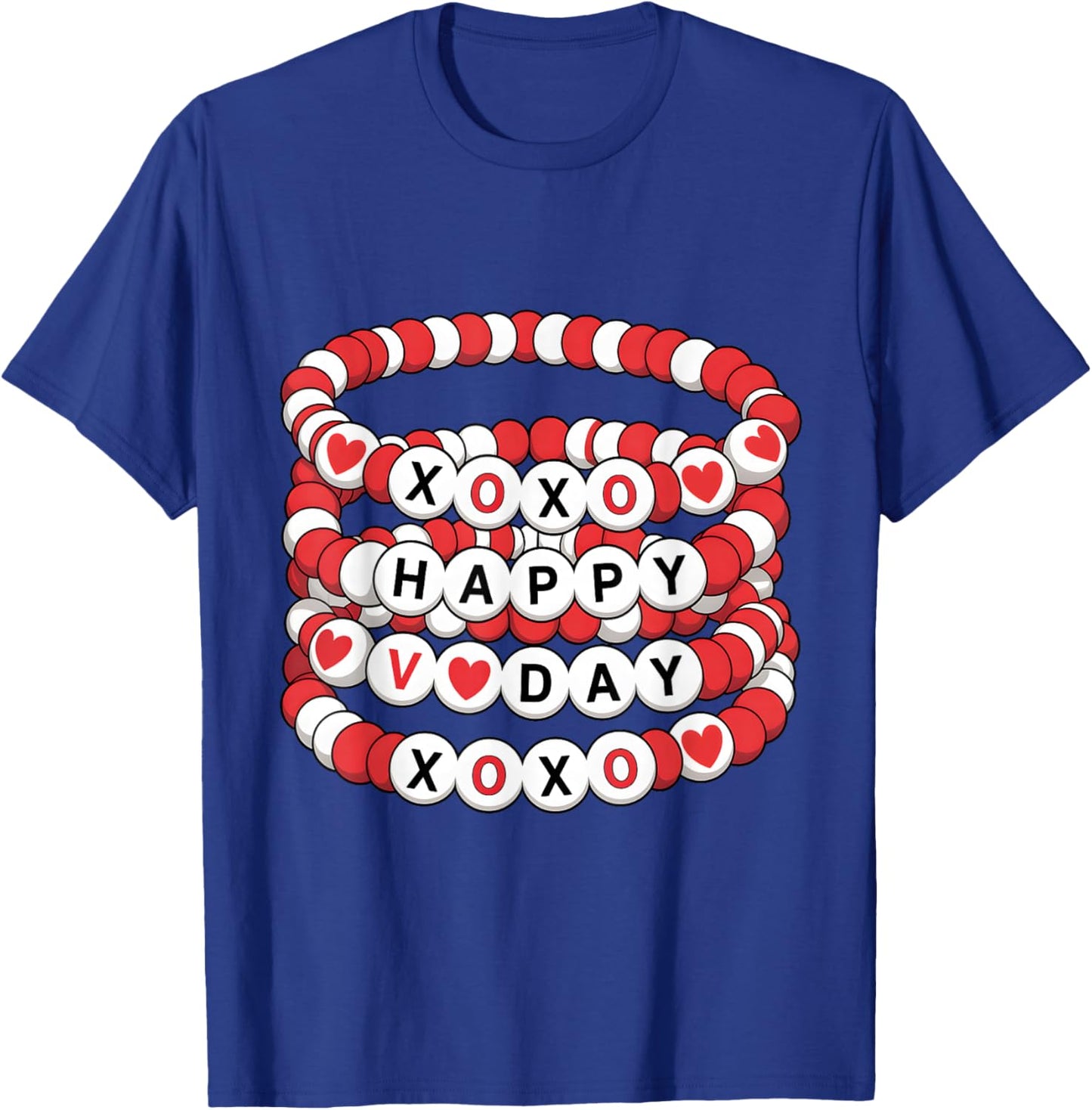 Valentines Friendship Bracelets Valentines Women Kids T-Shirt - T-Shirt | Royal