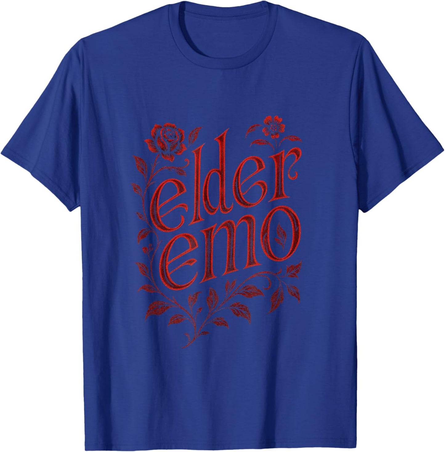 Elder Emo - Alternative Goth Music Fans T-Shirt - T-Shirt | Royal