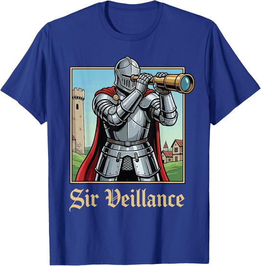 Sir Veillance T-Shirt - T-Shirt | Royal