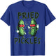 Funny Pickle Smoking Joint Weed Lover Cannabis Marijuana 420 T-Shirt - T-Shirt | Royal