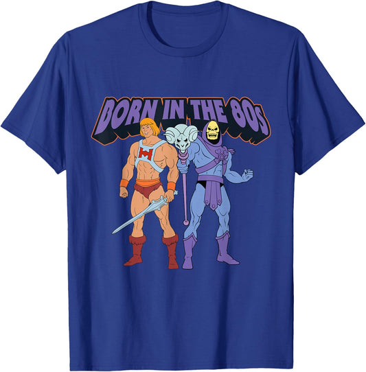 Masters of The Universe Born in The 80s T-Shirt - T-Shirt | Royal