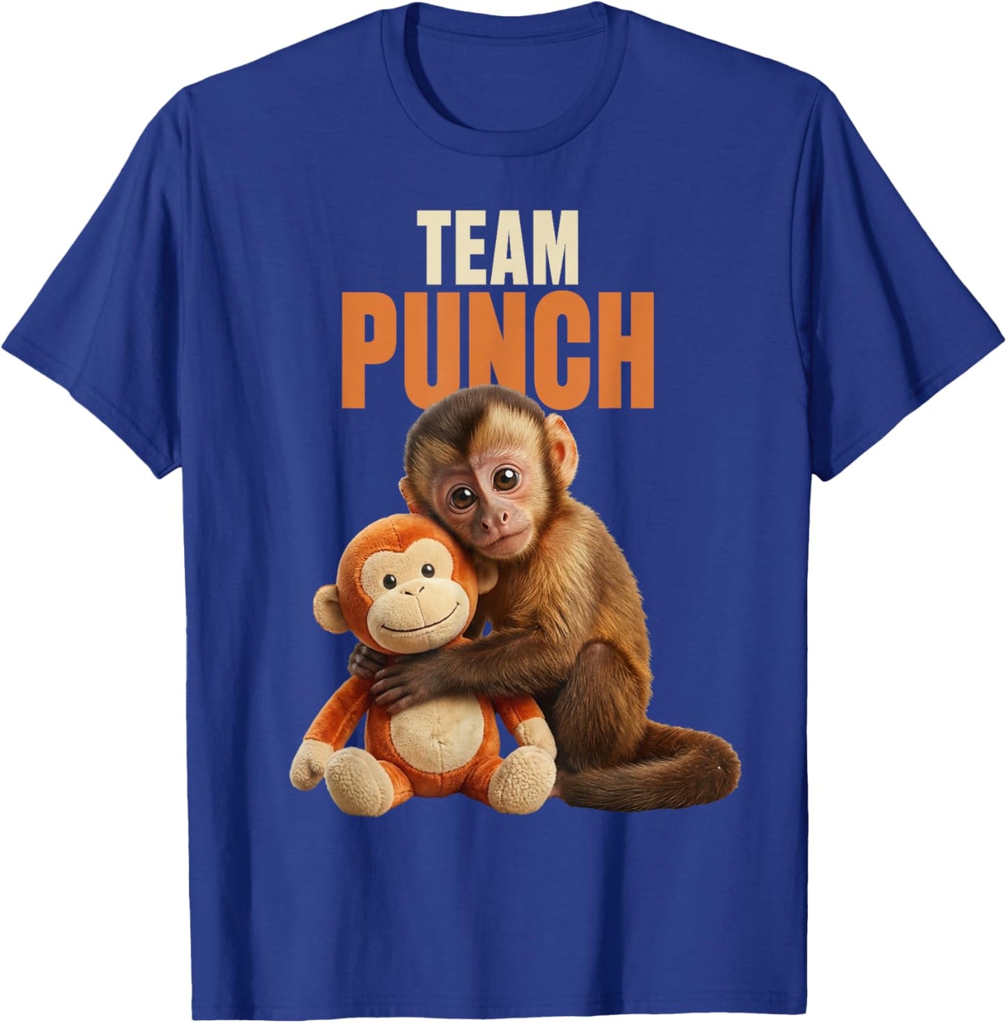 Baby Monkey Punch Team Punch T-Shirt - T-Shirt | Royal