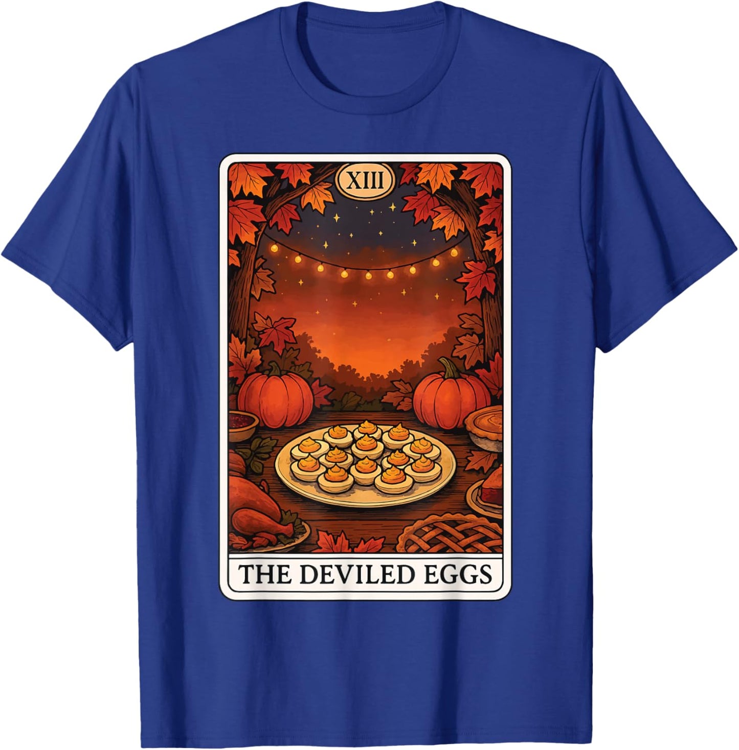 The Deviled Eggs Tarot Card T-Shirt - T-Shirt | Royal