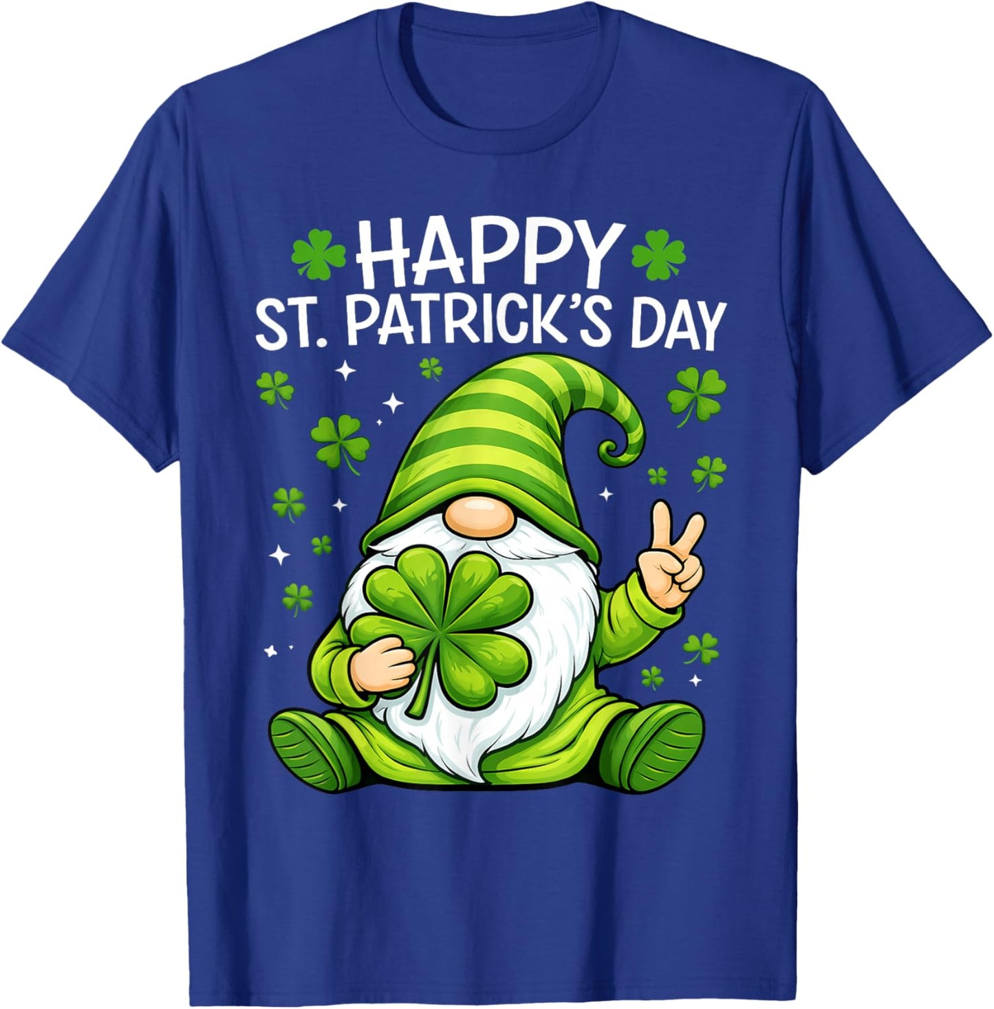 Women's Girls St Patricks Day Irish Shamrock St Patty's Day T-Shirt - T-Shirt | Royal