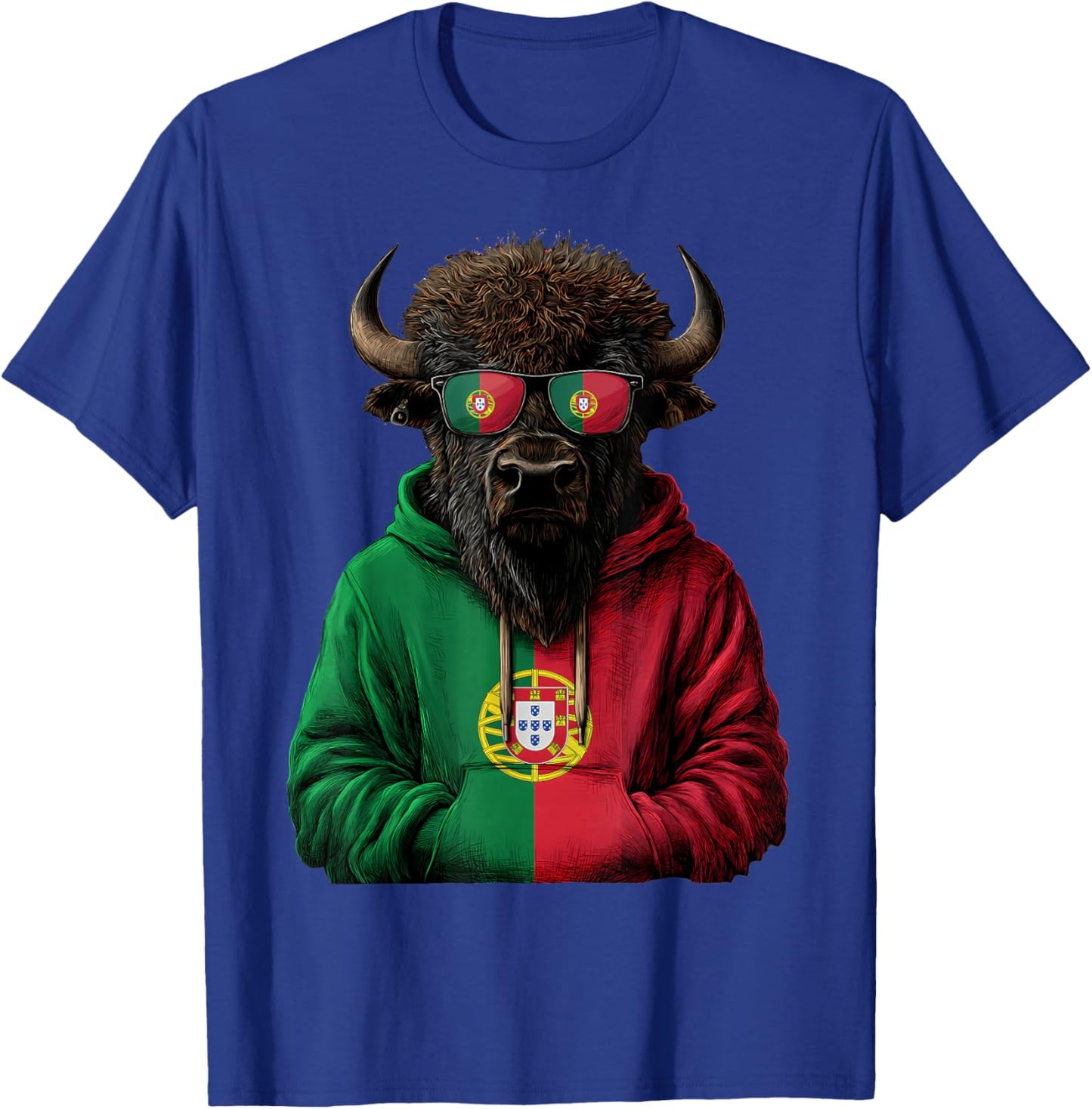 Portugal Flag Portuguese Roots Portuguese Pride Portugal T-Shirt - T-Shirt | Royal