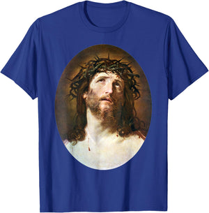Jesus Christ Crowned with Thorns Painting Guido Reni 1622 T-Shirt - T-Shirt | Royal