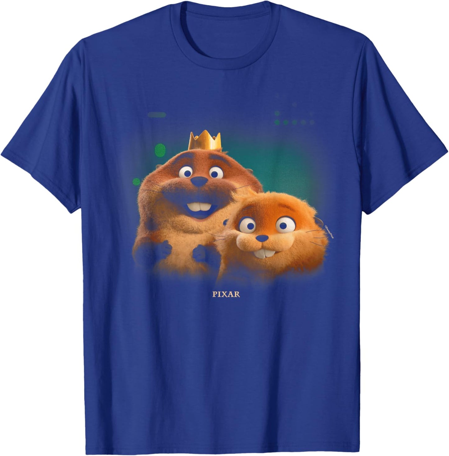 Disney Pixar Hoppers Mabel and King George Glowing Duo T-Shirt - T-Shirt | Royal