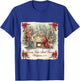 Bow Santa Christmas Nativity Scene Every Knee Shall Xmas T-Shirt - T-Shirt | Royal