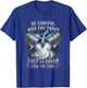 Salt and Sugar Look The Same Trust Issues Skull Graphic T-Shirt - T-Shirt | Royal