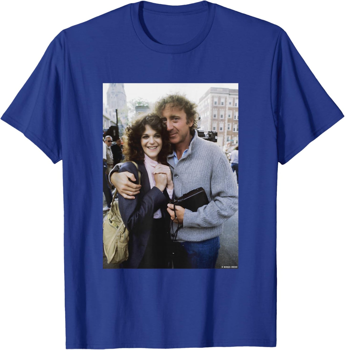 Actor Gene Wilder Gilda Radner SNL by Michael Grecco T-Shirt - T-Shirt | Royal