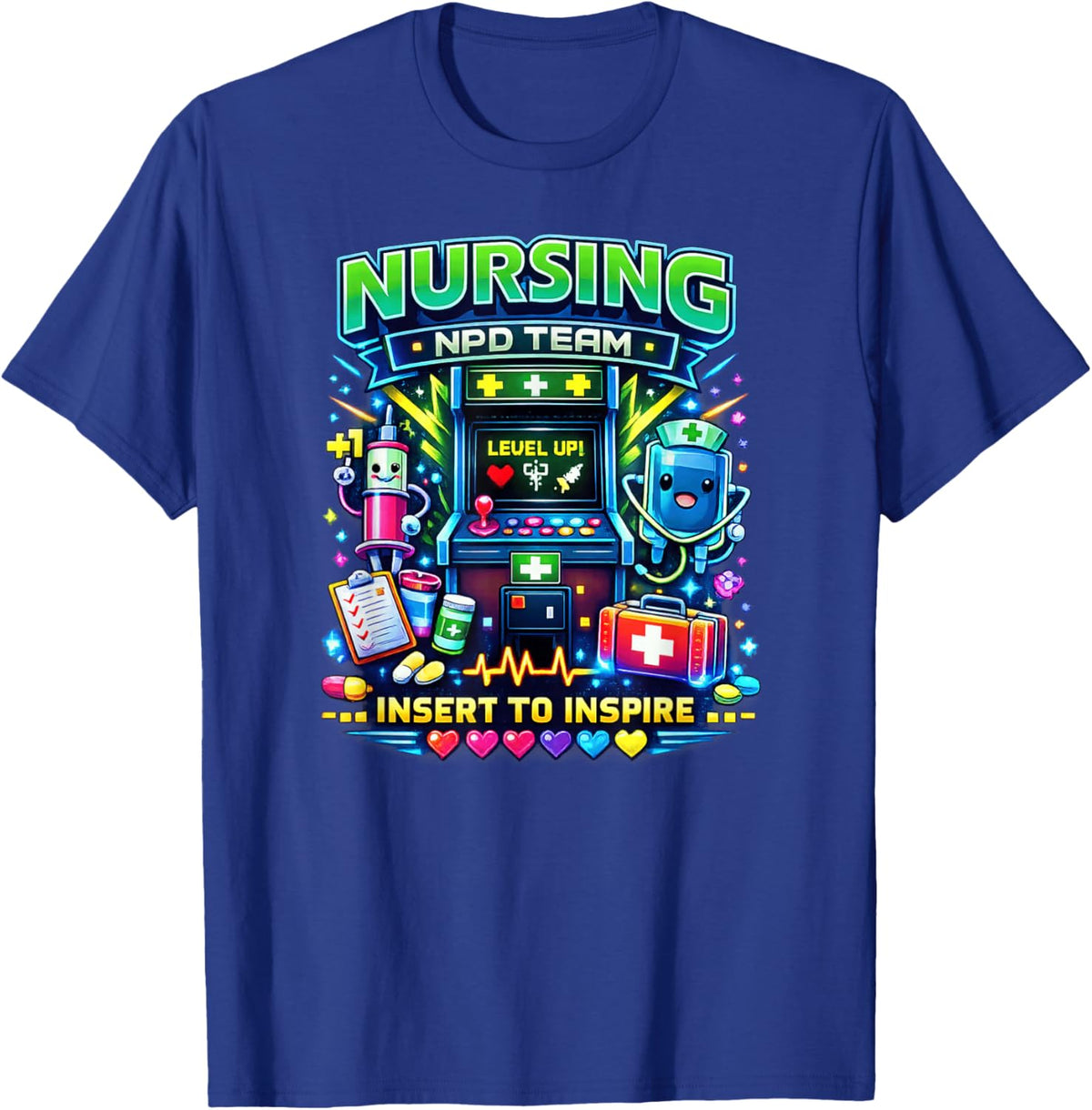 The Inspiration Machine T-Shirt - T-Shirt | Royal