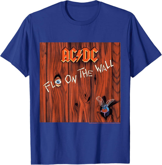AC/DC Music Band Fly On The Wall T-Shirt - T-Shirt | Royal