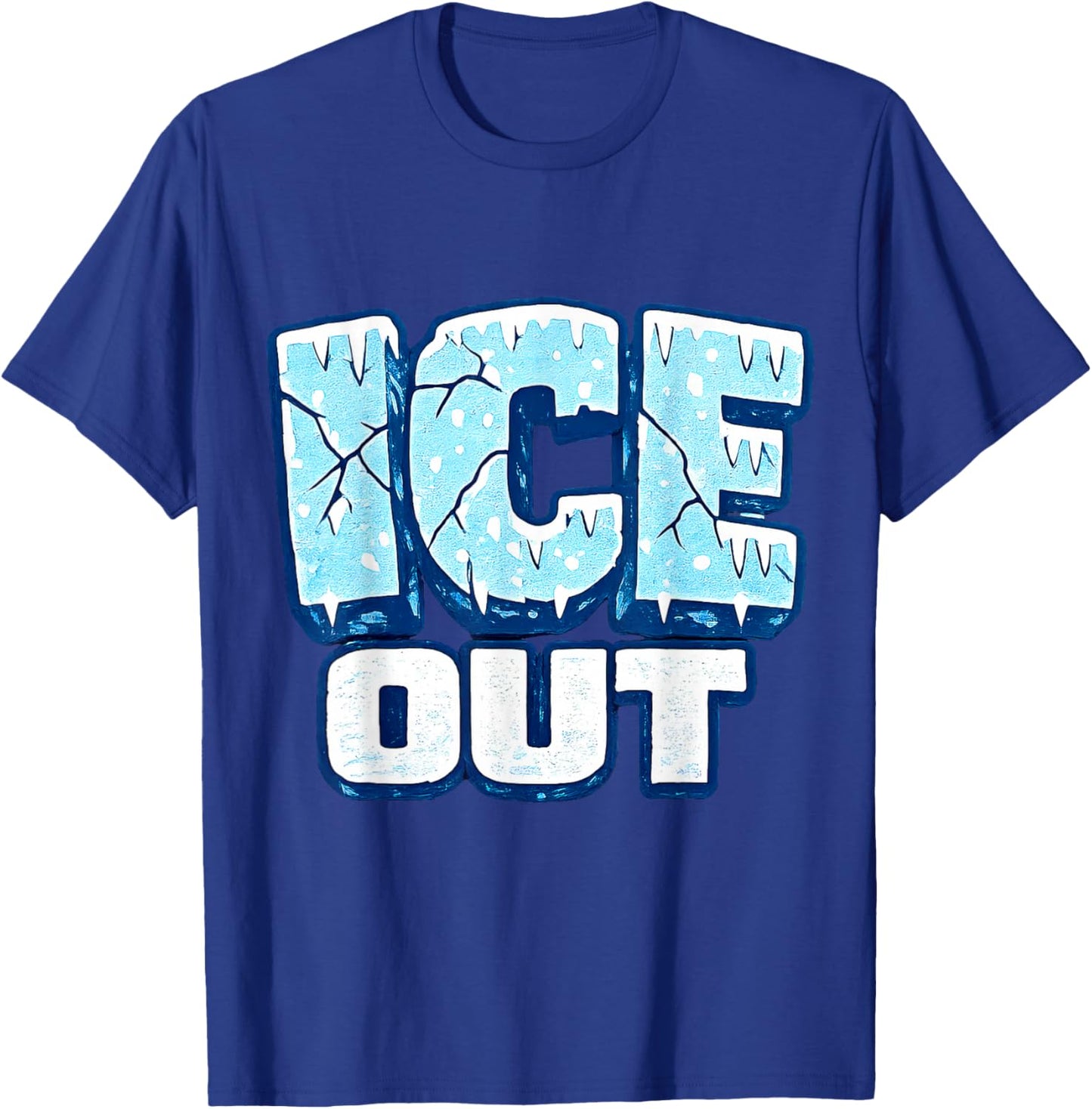 ICE Out Protest Anti-ICE Immigration T-Shirt - T-Shirt | Royal