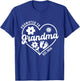 Promoted To Grandma Est. 2026 Baby Announcement For Grandma T-Shirt - T-Shirt | Royal