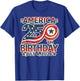 250th Birthday July 4th 1776-2026 USA Anniversary Patriotic T-Shirt - T-Shirt | Royal