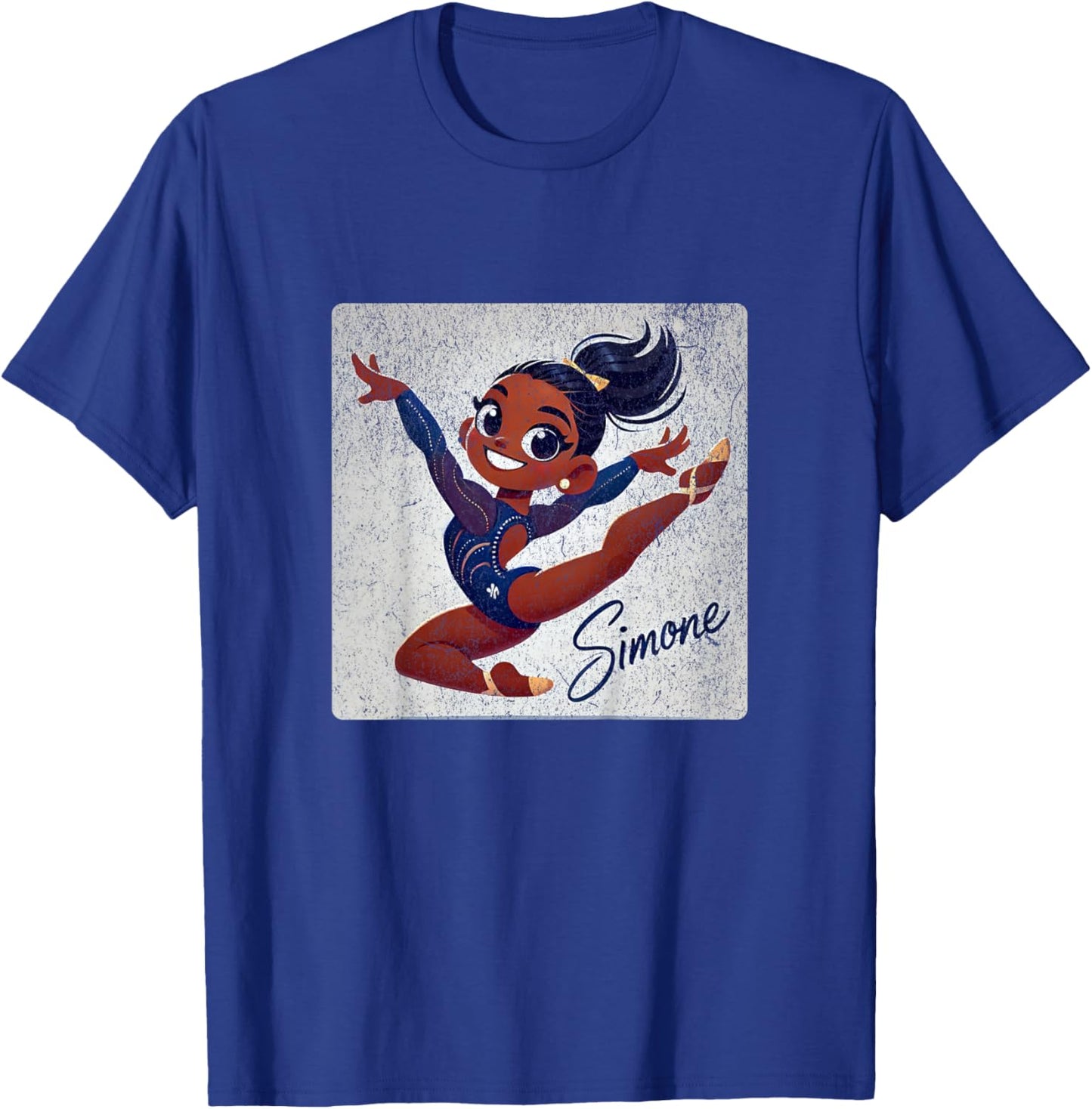 Kids Simone Retro World Champ – Youth Legend T-Shirt - T-Shirt | Royal
