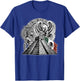 Aztec Warrior Calendar Mexico Mexican Flag Mayan Azteca T-Shirt - T-Shirt | Royal