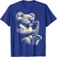 Cute Koala Playing Saxophone Player Funny Jazz Musician T-Shirt - T-Shirt | Royal
