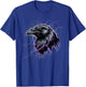Raven Men Women Purple Animal School Sport Fan T-Shirt - T-Shirt | Royal