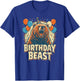 Birthday Beast Bear Funny Adults Kids Boys and Girls B-Day T-Shirt - T-Shirt | Royal