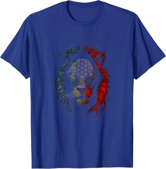 Lion of Judah - Christian Inspirational Art T-Shirt - T-Shirt | Royal