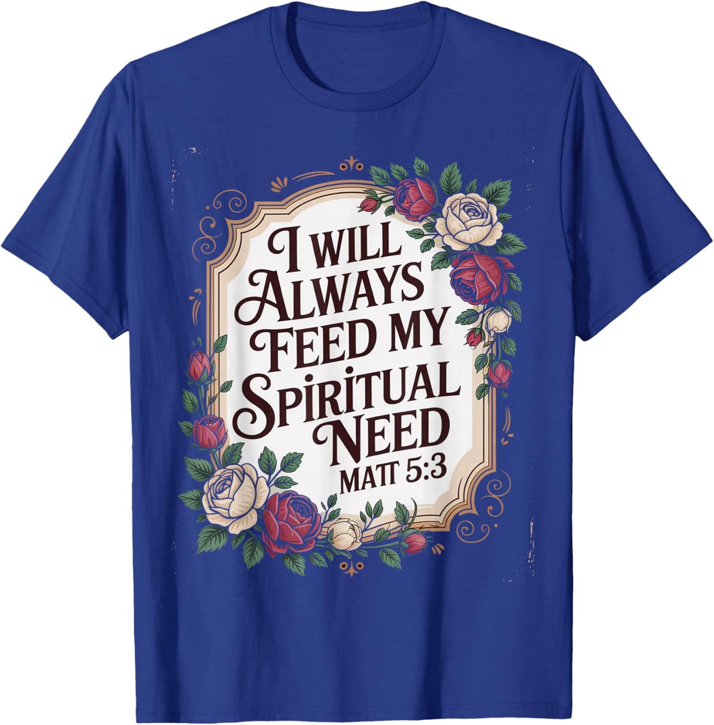 Jehovah's Witness 2026 Year Text Feed Spiritual JW ORG JW T-Shirt - T-Shirt | Royal